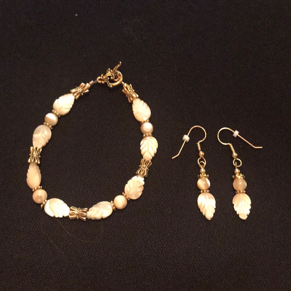 Bracelet and Earrings